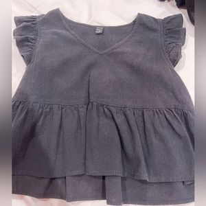 Babydoll top worn once size s